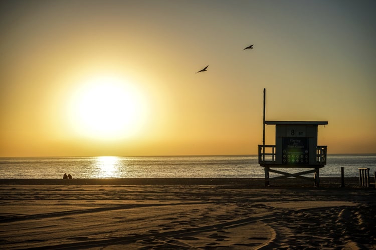 Hermosa Beach is one of the most visited beaches in Los Angeles