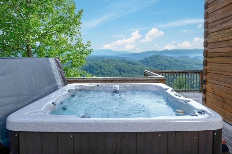 Hot tub and views, when you're looking for where's hot in July, the Great Smokies have the answer.