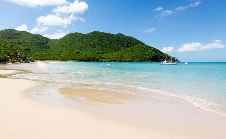 Ansel Marcel Beach on St Martin promises beach bliss in the Caribbean.