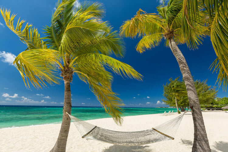 The Cayman Islands boasts some of the best Caribbean beaches, such as Seven Mile Beach.