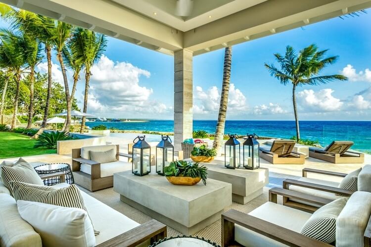 Take in those ocean views from this stunning Casa de Campo resort villa for 12.