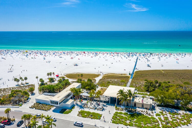 Siesta Key offers plenty of escapism for those looking to evade the cooler winter climate.