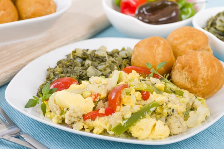 Salt fish and ackee