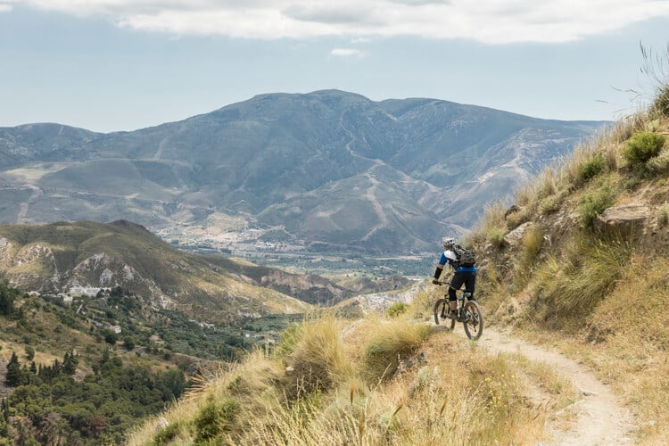 Mountain biking the Sirera Nevada, Spain
