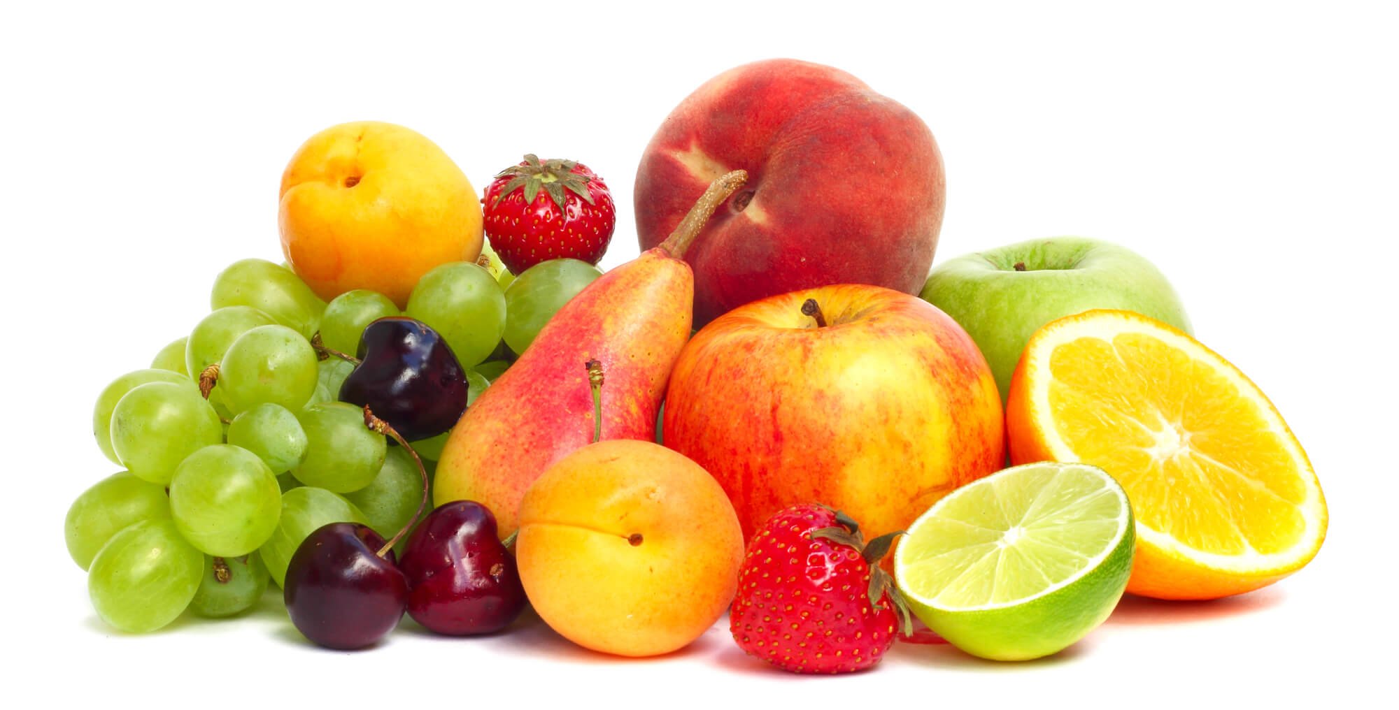 A pile of mixed fruit