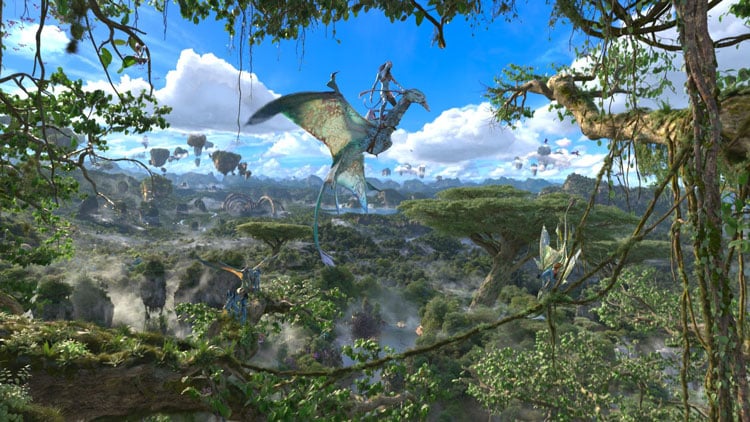 Guide to rides at Disney World - Avatar World of Pandora ride