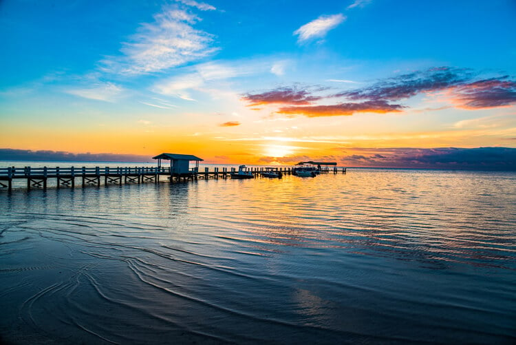 Islamorada at sunset