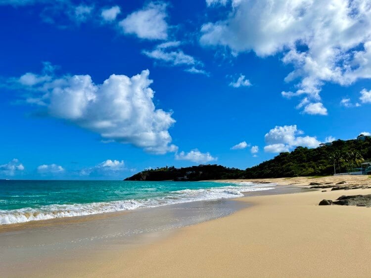 Baie Rouge Beach, St Martin.