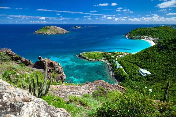 Anse du Flamands, St Barts.