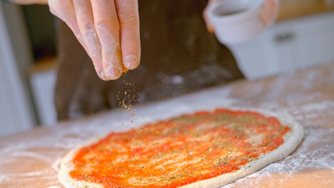 Pizza making