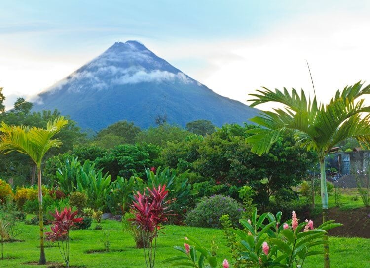 Arenal Volcano in Costa Rica