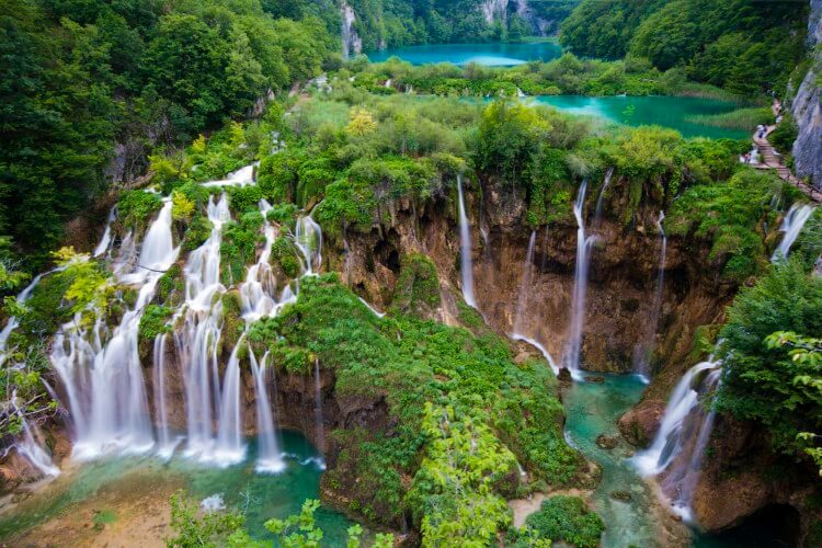 Waterfall in Croatia