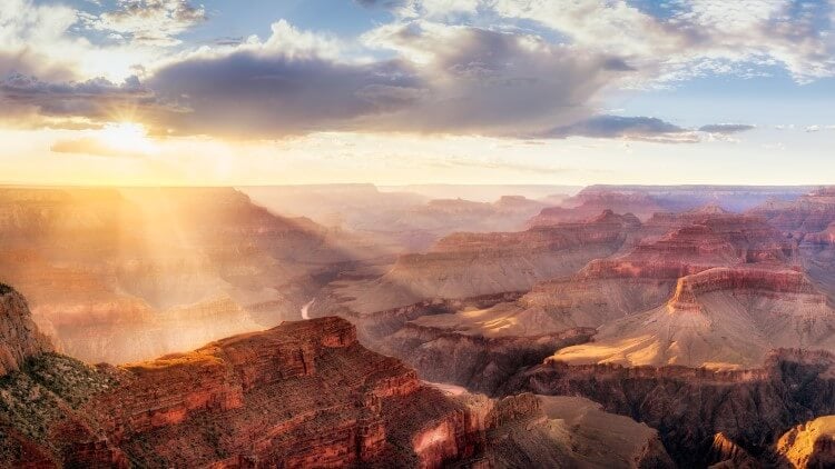 Grand Canyon at sunrise