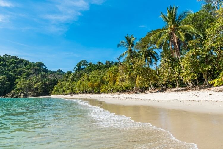 Manuel Antonio beach in Costa Rica