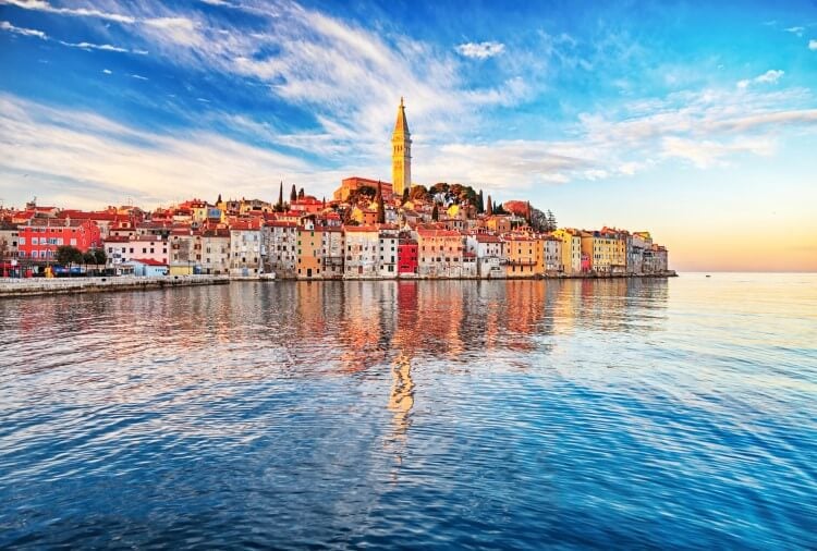 Rovinj skyline, Croatia