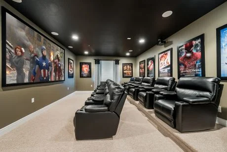 Encore Resort vacation rental home theater room