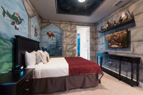 Encore Resort 8 vacation rental with wizrd-themed-bedroom
