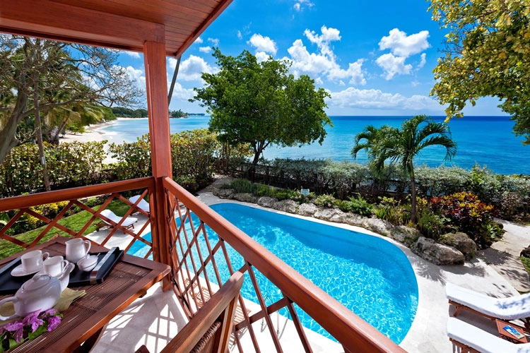Barbados villa with pool