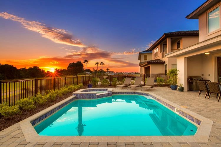 Reunion Resort 100 Orlando villa with pool