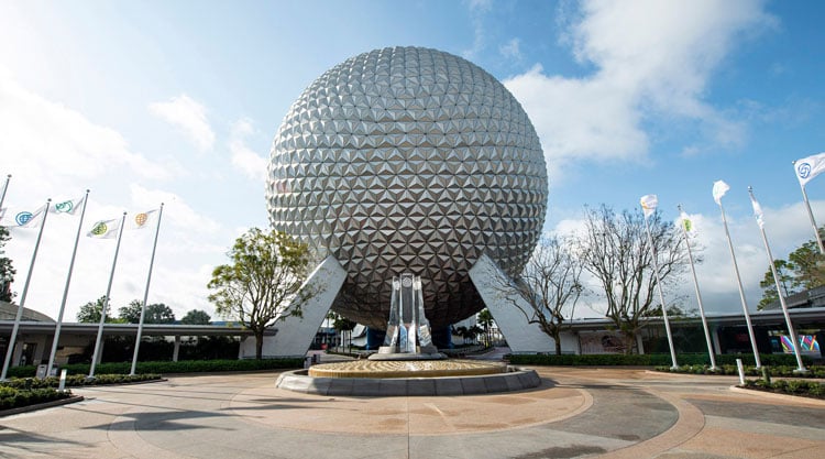 Guide to rides at Disney World - Epcot silver ball building